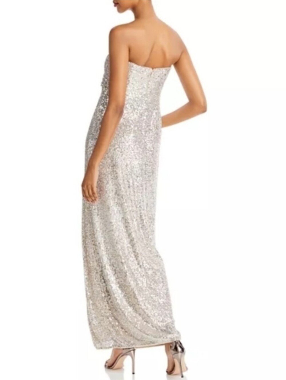Aidan by Aidan MattoxBeaded Illusion Mini Dress 2
